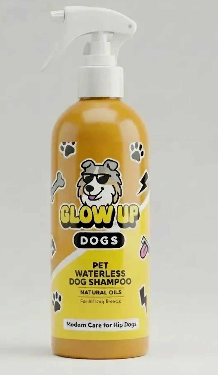 Waterless Dog Shampoo | The Glow Up Dogs Spritz
